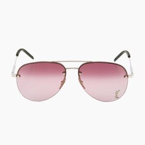 YSL Monogram Aviator Sunglasses